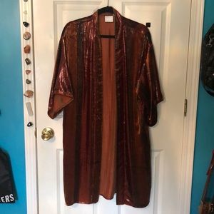 Metallic Cardigan